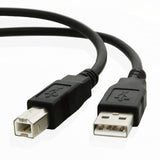 USB Data Cable for Cricut Maker Explore Machine-Computer Lead Black