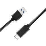 3.1 USB Type C Data Cable 2 Meter for Samsung Galaxy A53 5G Charger Lead Black