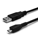 USB Charger Cable for Sennheiser HD 4.50BTNC Wireless Headphones Lead Black