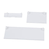 Replacement Door Slot Covers for Nintendo Wii Console, White