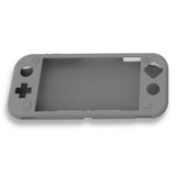 Soft Silicone Full Body Shock Protective Case Cover For Nintendo Switch Lite, Grey