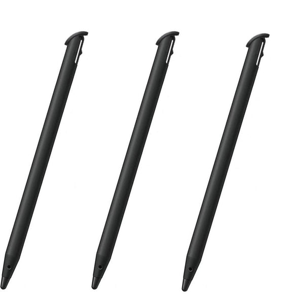 Black Touch Stylus Pen for New Nintendo 3DS XL Pack of 3