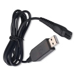USB Charging Cable for Philips S3580 Shaver Trimmer Charger Lead Black