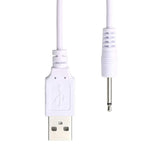 USB Charging Cable for Lovely Wand Wireless Body Therapeutic Massager Charger Lead White