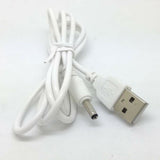 Charger Power Cable Lead for Shibari Deluxe Mega Wand Massager - White