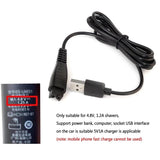 USB Charging Cable for Panasonic ES-LA6A ES-LA50 Razor Charger Lead