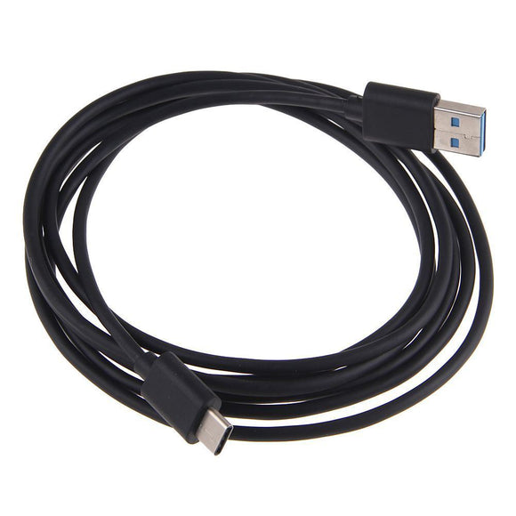 3.1 USB Type C Data Cable 2 Meter for Samsung Galaxy S22 S21 Ultra S20Fe Charger Lead Black