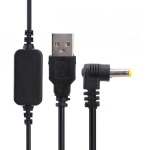 USB Charging Cable for Amazon Echo 5 Charger Lead Black