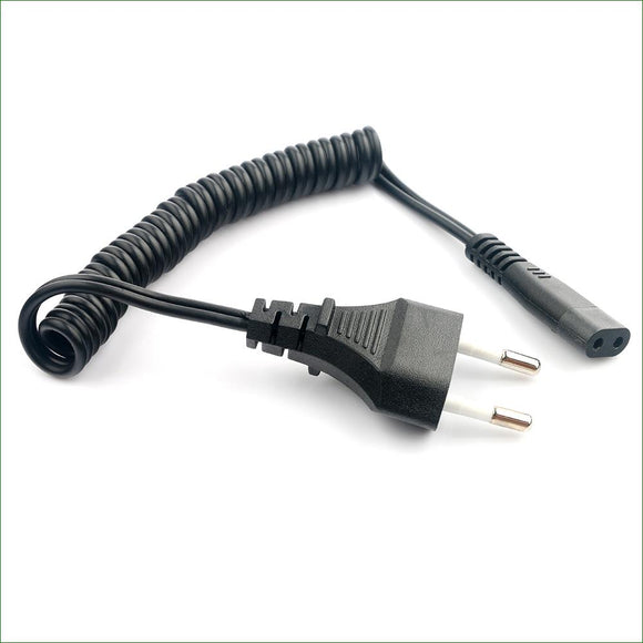 2 Pin Plug Electric Charger Cable for Philips 6613X, HQ6970 Electric Shaver