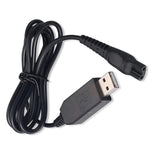 USB Charging Cable for C6/C7 Pet Hair Trimmer Cha Jz Charger Lead Black