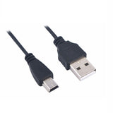 USB Charging Cable for Garmin Nuvi 30 40 40LM 50 50LM GPS Sat Nav Charger Lead Black