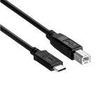 USB Type C to USB Type B Data Cable for Numark V11 Controller