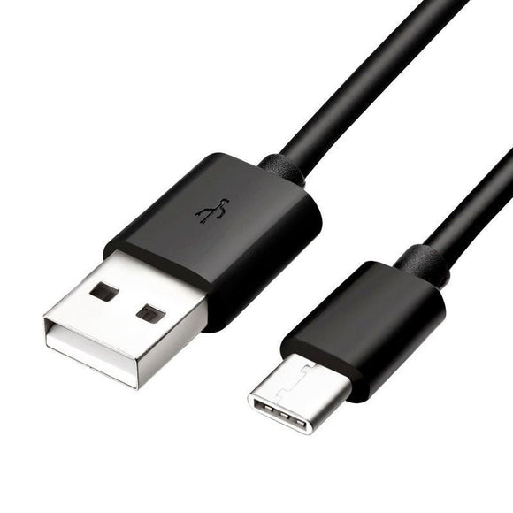 For Mobile Phone TCL 30 SE Black USB Power Charger Cable Cord Lead