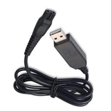 USB Charging Cable for Philips Series 5000 Shaver Trimmer Charger Lead Black