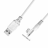 USB Charging Cable for Women Orga Vibr Clit Toy Charger Lead White