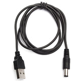 USB Charger Cable for Joie Serina Swivel Swing (Hip Hop) Lead Black
