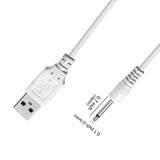 USB Charging Cable for CalExotics Contour™ Kali Dual Massager Charger Lead White