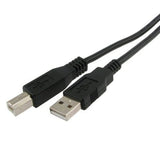 USB Data Cable for HP Envy 4527 5020 120 4500 5530 5532 Lead Black