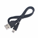 USB Charging Cable for Garmin Nuvi 2599LMT-D 2569LMT-D 2529LMT-D Charger Lead Black