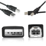 USB Data Cable for Cricut Maker Explore Machine-Computer Lead Black