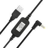 USB Charging Cable for Yaesu VX-150 VX-170 VX-177 Charger Lead Black