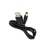 USB Charger Cable for Joie Serina Swivel Swing (Hip Hop) Lead Black