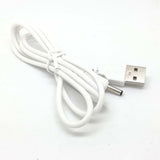 Charger Power Cable Lead for Shibari Deluxe Mega Wand Massager - White