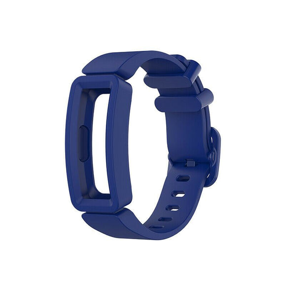 Replacement Silicone Band Strap Bracelet for Fitbit Ace 2/Inspire/Inspire HR, Blue
