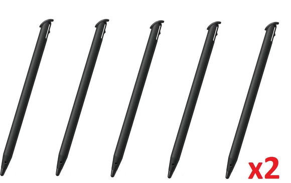 Black Touch Stylus Pen for New Nintendo 2DS XL Pack of 10