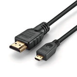 For Panasonic Lumix Dmc-g7 Micro HDMI 1m Cable Lead HDTV TV Gold Plated
