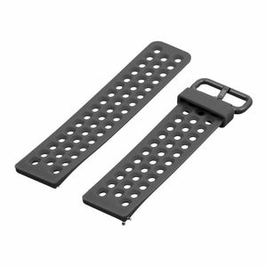 Replacement Strap Bracelet Silicone Band for Fitbit Versa 2/Versa Lite/Versa[Small Fits Wrist 5.5" - 6.9",Grey]