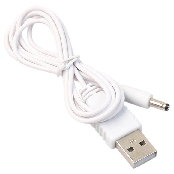 USB Charging Cable For Fairywill Sonic Electric Toothbrush FW-507 508 917 White