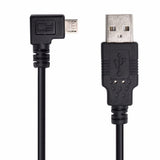 Right Angle Micro USB Charger Data 1M Cable for TomTom , 6000 Sat Nav & others