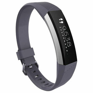 Replacement Strap Silicone Band Bracelet for Fitbit Ace Kids / Alta / Alta HR[Small Fits Wrist 5.5" - 6.9",Slate]