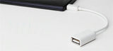 USB Type C 3.1 OTG Host Adaptor Cable for Lenovo Tab 4 10 Plus Converter White