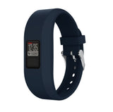 Replacement Band Strap Classic Buckle Wristband Bracele for Garmin Vivofit 4, Black