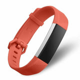 Replacement Strap Silicone Band Bracelet for Fitbit Ace Kids / Alta / Alta HR[Small Fits Wrist 5.5" - 6.9",Orange]