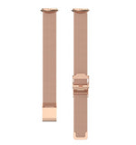 For Fitbit Luxe Strap Milanese Wrist Band Stainless Steel Magnetic[Gold]