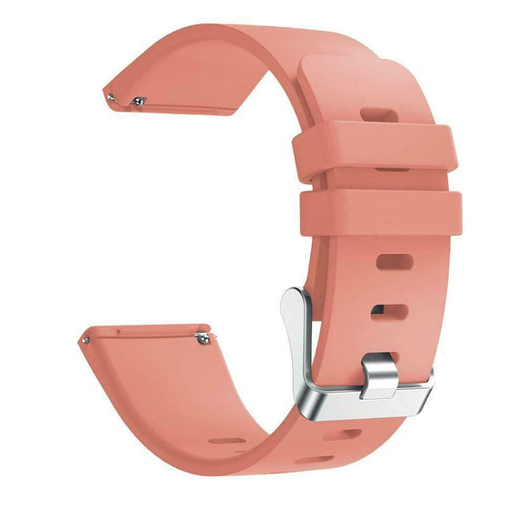 Replacement Silicone Band Strap Bracelet for Fitbit Versa 2/Versa Lite/Versa[Large Fits Wrist 7.1