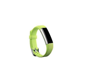 Replacement Wristband Bracelet Strap Wrist Band for Fitbit Alta Classic Buckle [Lime Green]
