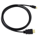 For Nikon Coolpix B500 Micro HDMI 1m Cable Lead HDTV TV Gold Plated