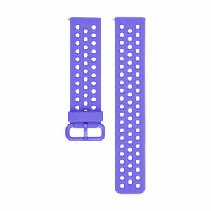 Replacement Strap Bracelet Silicone Band for Fitbit Versa 2/Versa Lite/Versa[Large Fits Wrist 7.1" - 8.7",Purple]