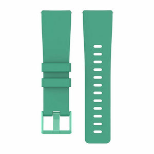 Replacement Strap Silicone Band Bracelet for Fitbit Versa 2/Versa Lite/Versa[Small Fits Wrist 5.5" - 6.9",Teal]