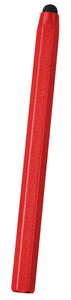 Red Aluminium Crayon Shaped Stylus for iPad iPhone Tablet Smartphones