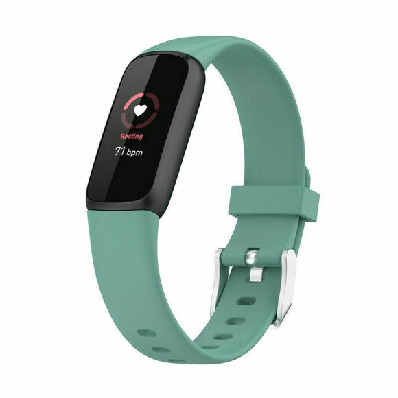 for Fitbit Luxe / Special Edition Replacement Band Strap Silicone Bracelet Wrist[Small,Green]