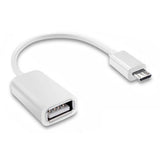For EE Osprey MiFi USB OTG Cable Male Type Adapter Data Sync White