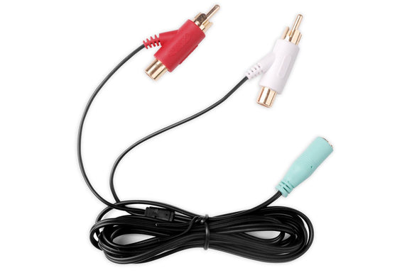 Female Audio Splitter RCA Cable for Turtle Beach Gaming Headset