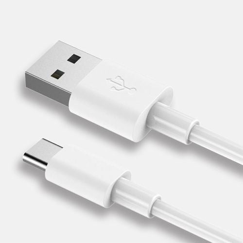 For Huawei P20 Lite USB Type C Data Sync White Charger Power Cable