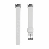 for Fitbit Luxe / Special Edition Band Strap Genuine Leather Replacement Wrist[White]