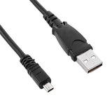 Hellfire Trading USB Charger Cable Data Sync Transfer Cable Lead for Sony CyberShot DSC-H300/DSC-H200